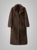 Women's Long Faux Fur Coat