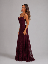Women's Floral Sculpted Bodice Maxi Dress