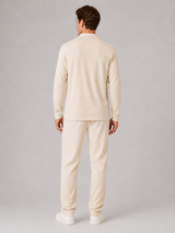 Men's Quarter-Zip Polo & Trouser Set