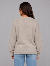 Women's Soft Knit Cardigan - Khaki