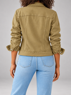 Women's Classic Denim Jacket | Button Front Trucker