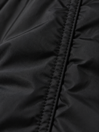 Women's Faux Fur Trim Hooded Parka | Drawstring Waist, Fur Cuffs