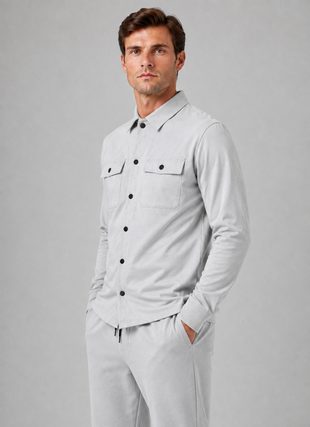 Men's Overshirt & Trouser Co-Ord Set
