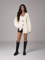 Women's Oversized Chunky Knit Cardigan
