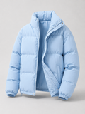 Women's Stand Collar Puffer Jacket