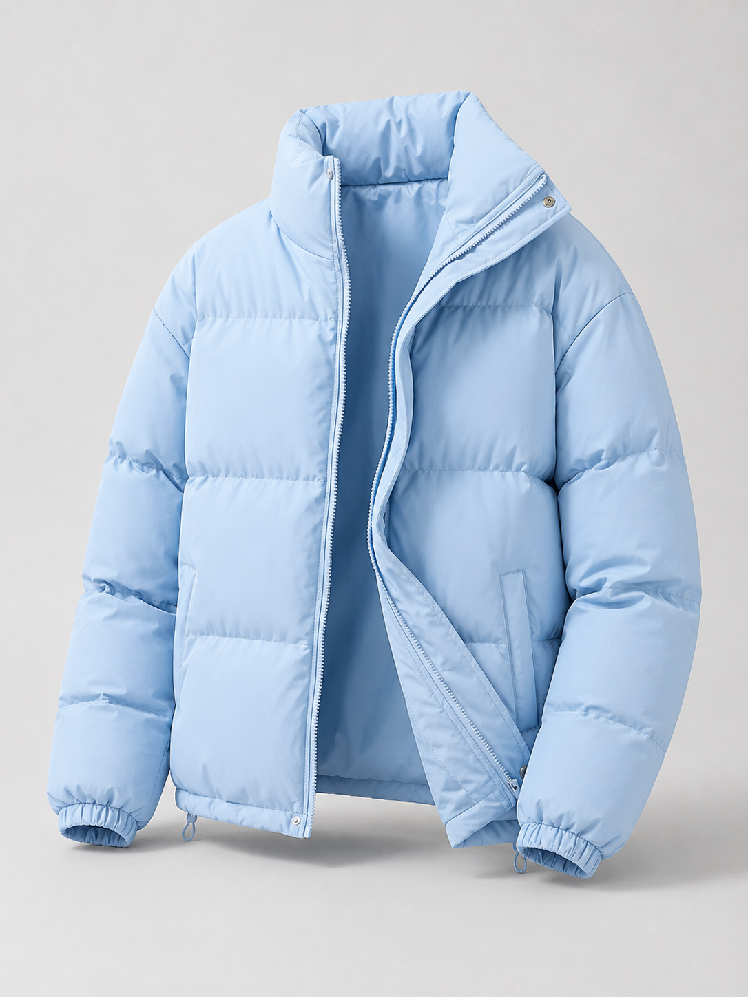 Women's Stand Collar Puffer Jacket