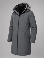 Men's Fleece-Lined Hooded Parka