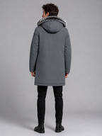 Men's Fleece-Lined Hooded Parka