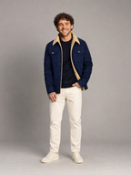 Men's Sherpa-Lined Trucker Jacket