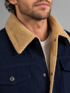 Men's Sherpa-Lined Trucker Jacket