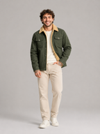 Men's Sherpa-Lined Trucker Jacket