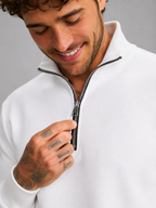 Men's Slim Quarter-Zip Sweatshirt