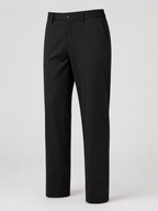 Men's Straight Leg Dress Trousers | Wrinkle Resistant Formal Pants