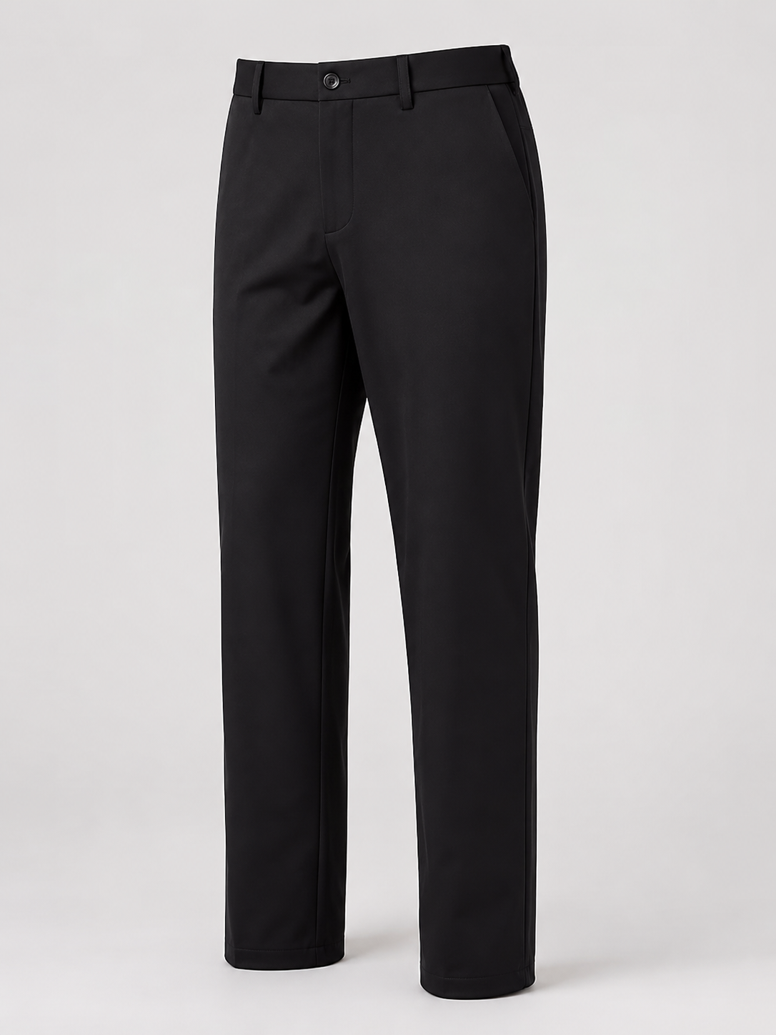 Men's Straight Leg Dress Trousers | Wrinkle Resistant Formal Pants