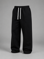 Men's Relaxed Fit Joggers | Drawstring Straight Leg Sweatpants