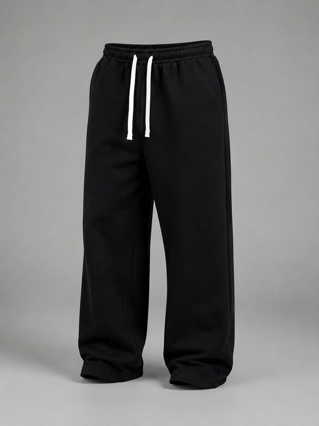 Men's Relaxed Fit Joggers | Drawstring Straight Leg Sweatpants
