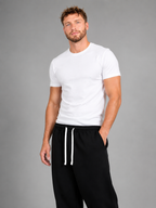 Men's Relaxed Fit Joggers | Drawstring Straight Leg Sweatpants