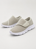 Women's Ultra-Light Mesh Walking Shoes | Adjustable Strap Comfort Trainers