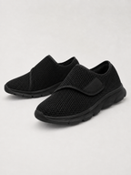 Women's Ultra-Light Mesh Walking Shoes | Adjustable Strap Comfort Trainers
