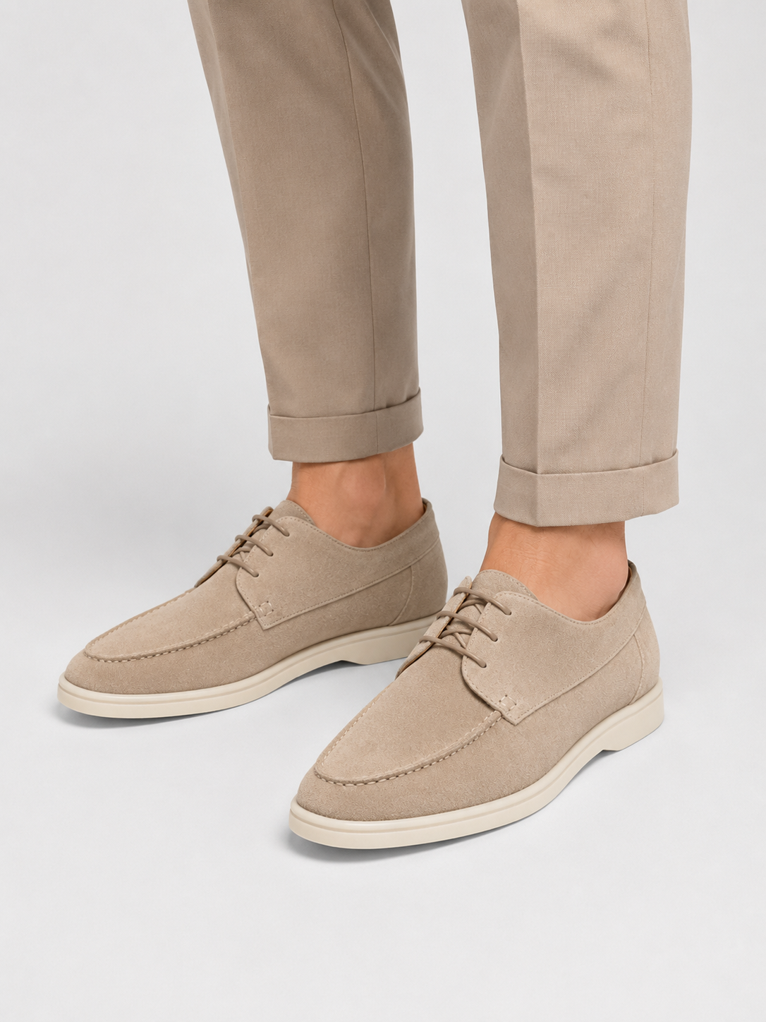 Men's Suede Lace-Up Dress Shoes | Lightweight