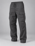 Men's Cargo Trousers | Relaxed Utility Fit Drawstring Waist