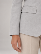 Women's Tailored Blazer | Single Button Long Sleeve Jacket