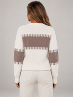 Women's Crew Neck Pullover Sweater | Soft Relaxed Knit