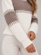 Women's Crew Neck Pullover Sweater | Soft Relaxed Knit