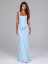 Women's Bodycon Corset Maxi Dress