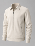 Men's Full-Zip Waffle Jacket