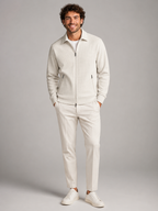 Men's Full-Zip Waffle Jacket