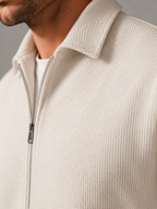 Men's Full-Zip Waffle Jacket