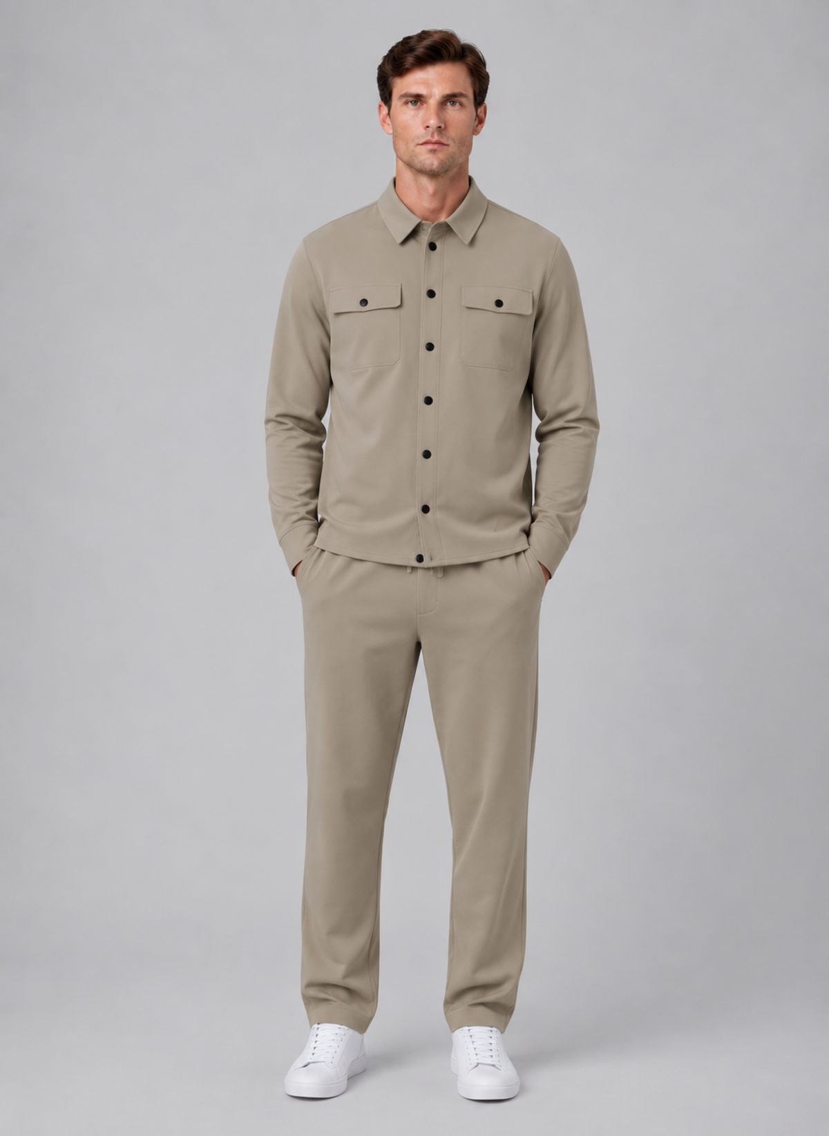 Men's Overshirt & Trouser Co-Ord Set